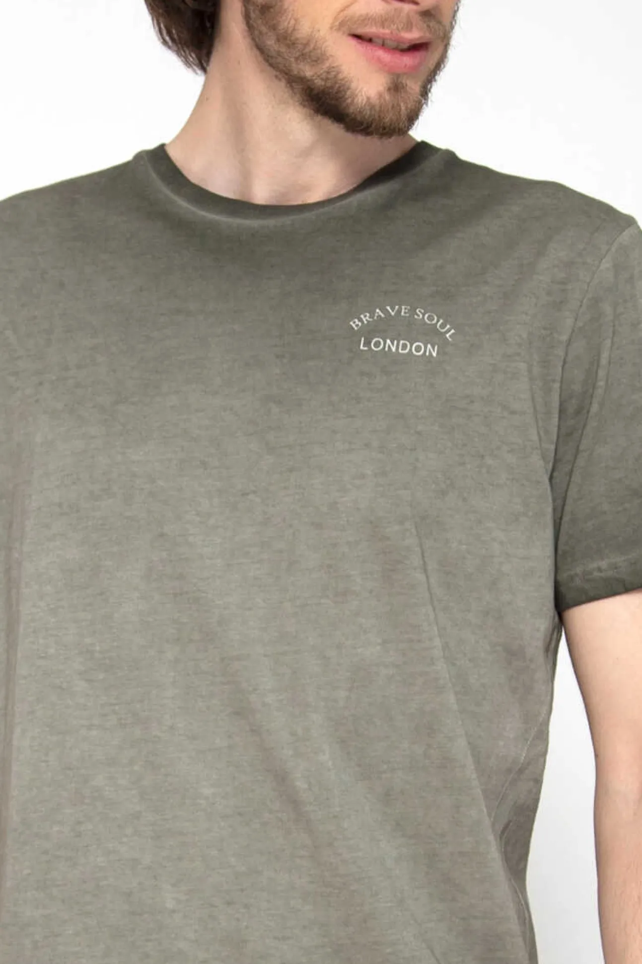 T-Shirt Manga Curta Estampada