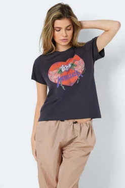 T-Shirt Manga Curta Print Frontal