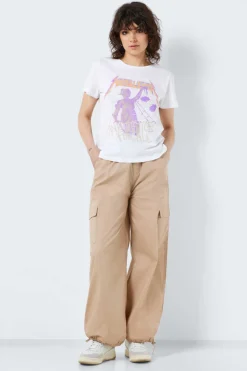 T-Shirt Manga Curta Print Frontal