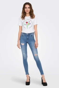 T-Shirt Manga Curto Desenho Love