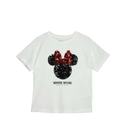 T-Shirt "Minnie" Lantejoulas