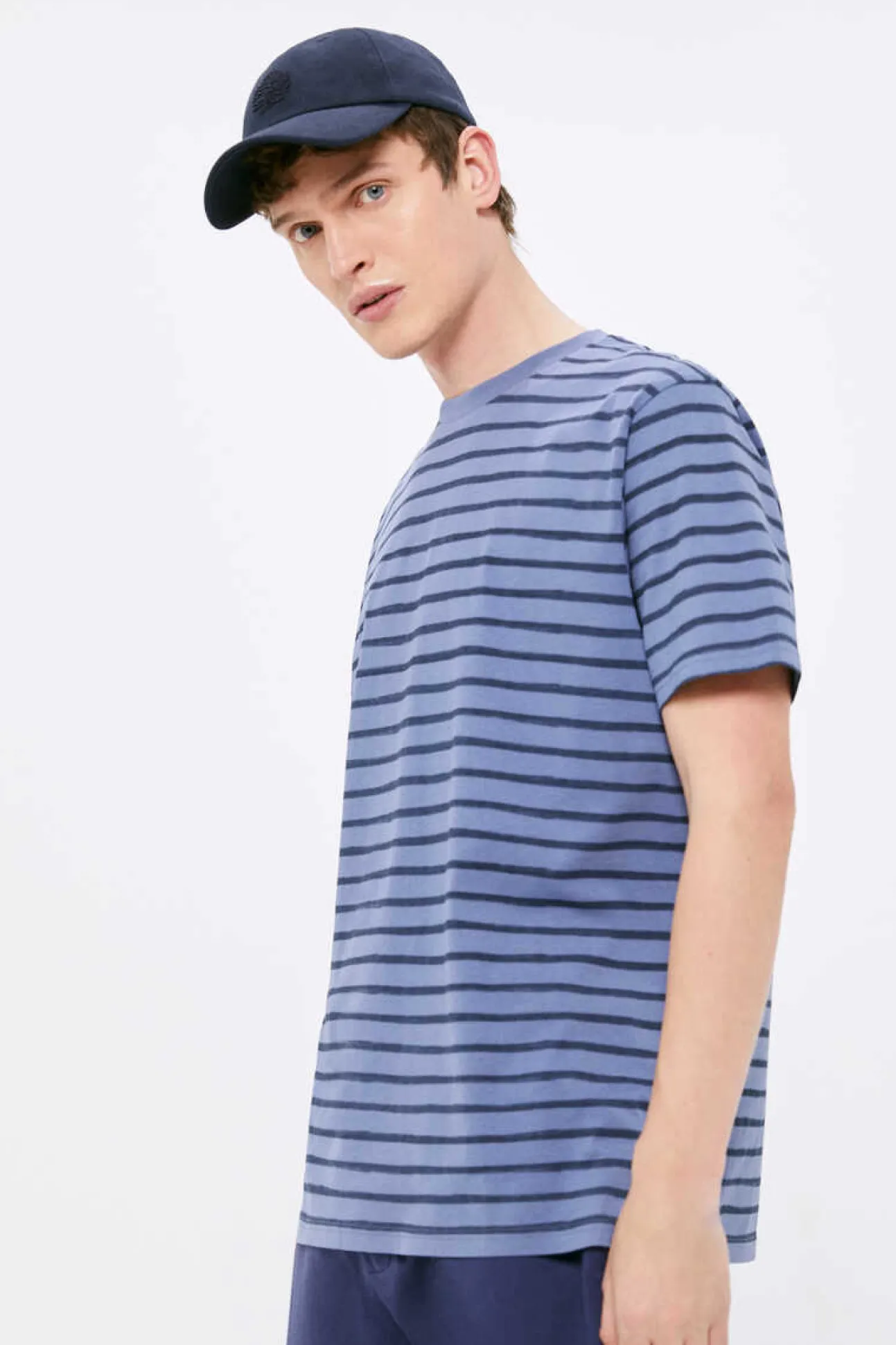 T-Shirt Riscas Aguarela