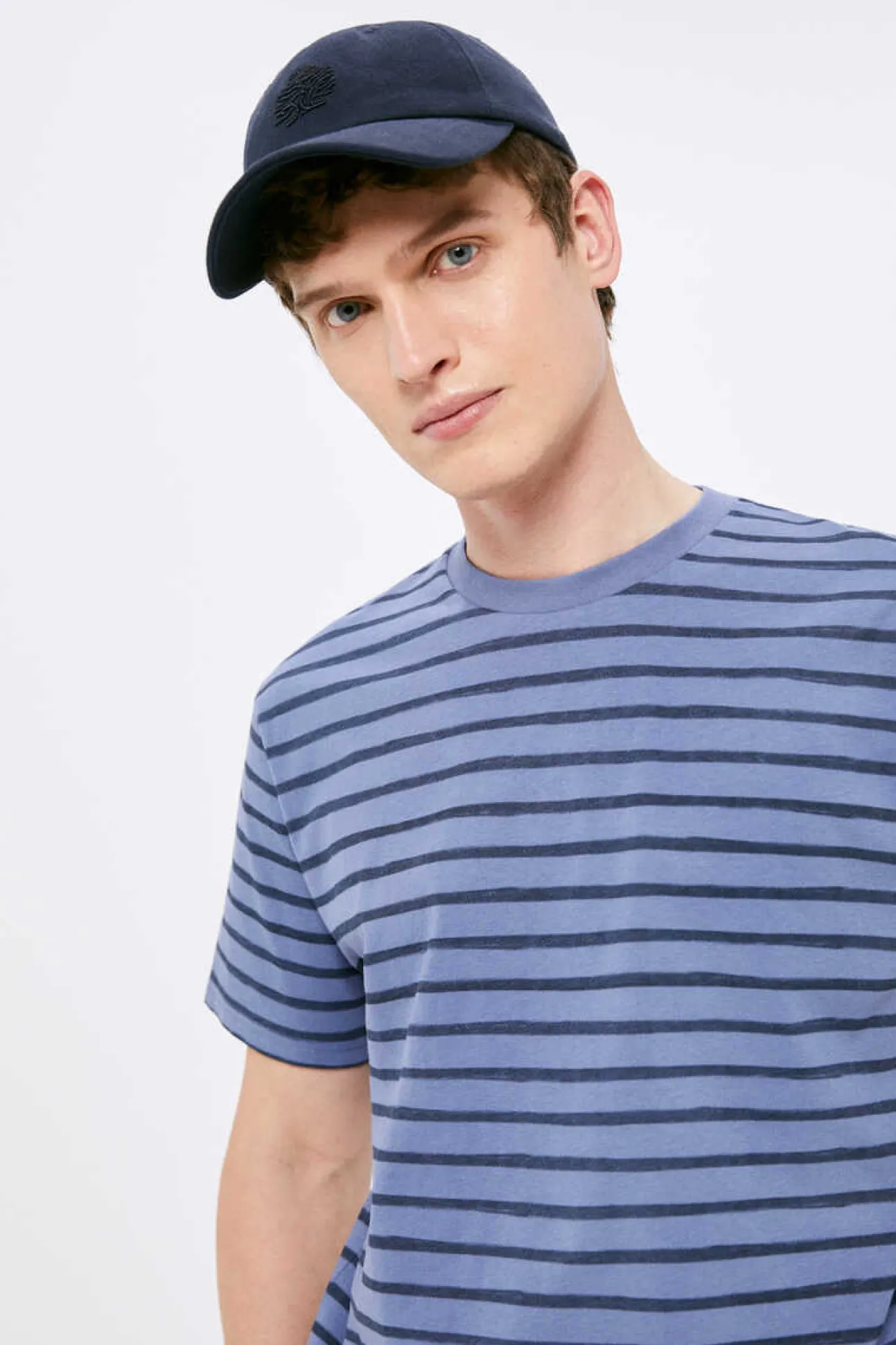 T-Shirt Riscas Aguarela