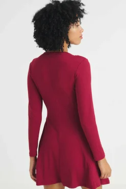 Vestida Fecho-Eclair Central