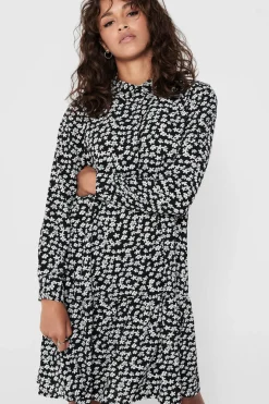 Vestido Camiseiro Estampagem Floral