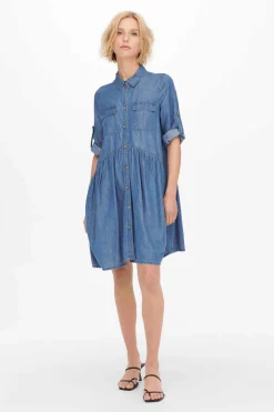 Vestido Camiseiro Lyocell