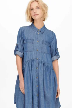 Vestido Camiseiro Lyocell