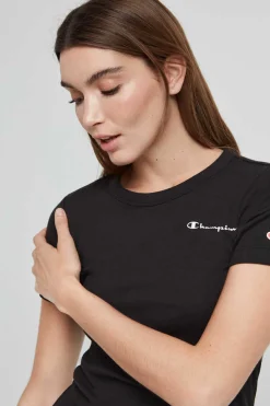 Vestido Cingido Com Logotipo Pequeno