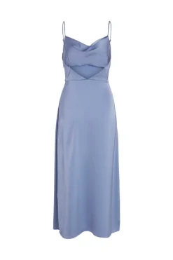 Vestido Combinacao De Alcas