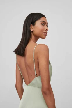 Vestido Combinacao De Alcas