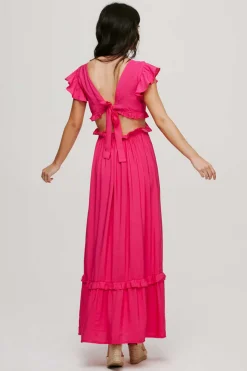 Vestido Comprido Costas Abertas