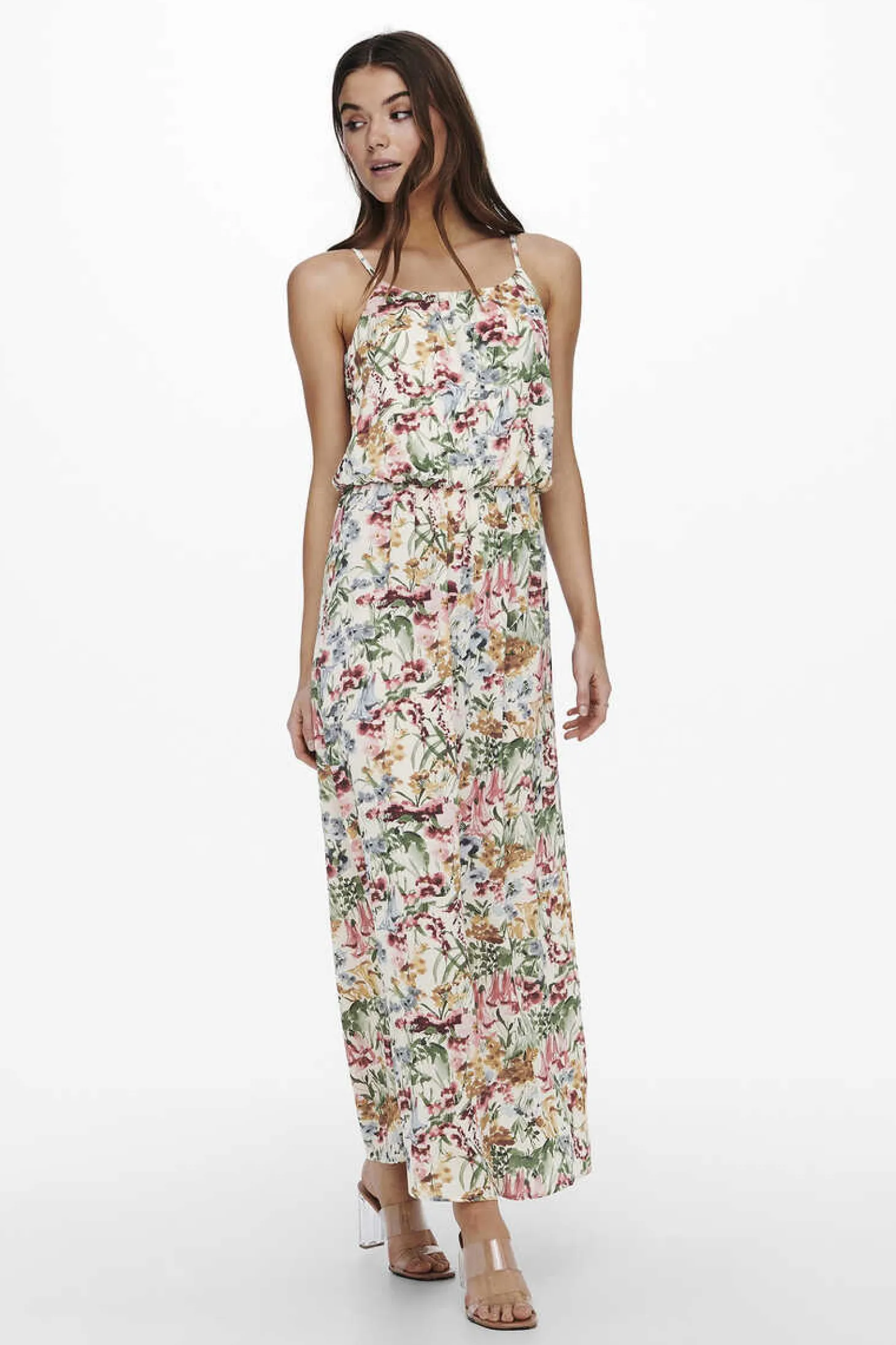 Vestido Comprido De Alcas