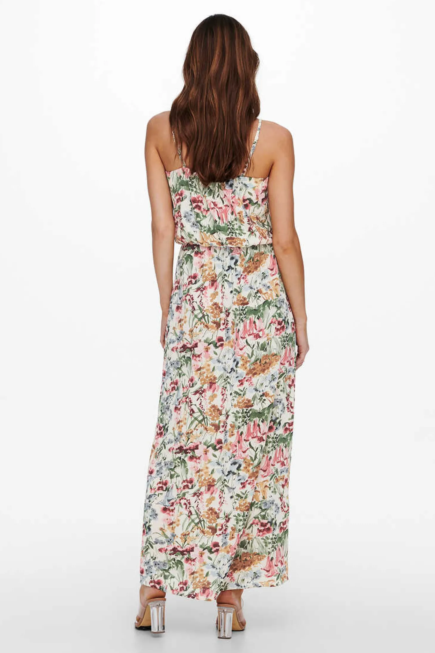 Vestido Comprido De Alcas