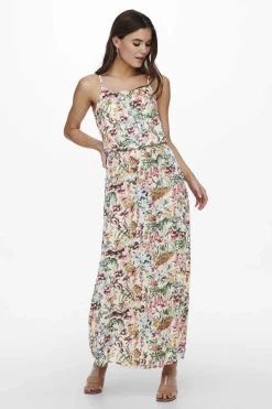 Vestido Comprido De Alcas