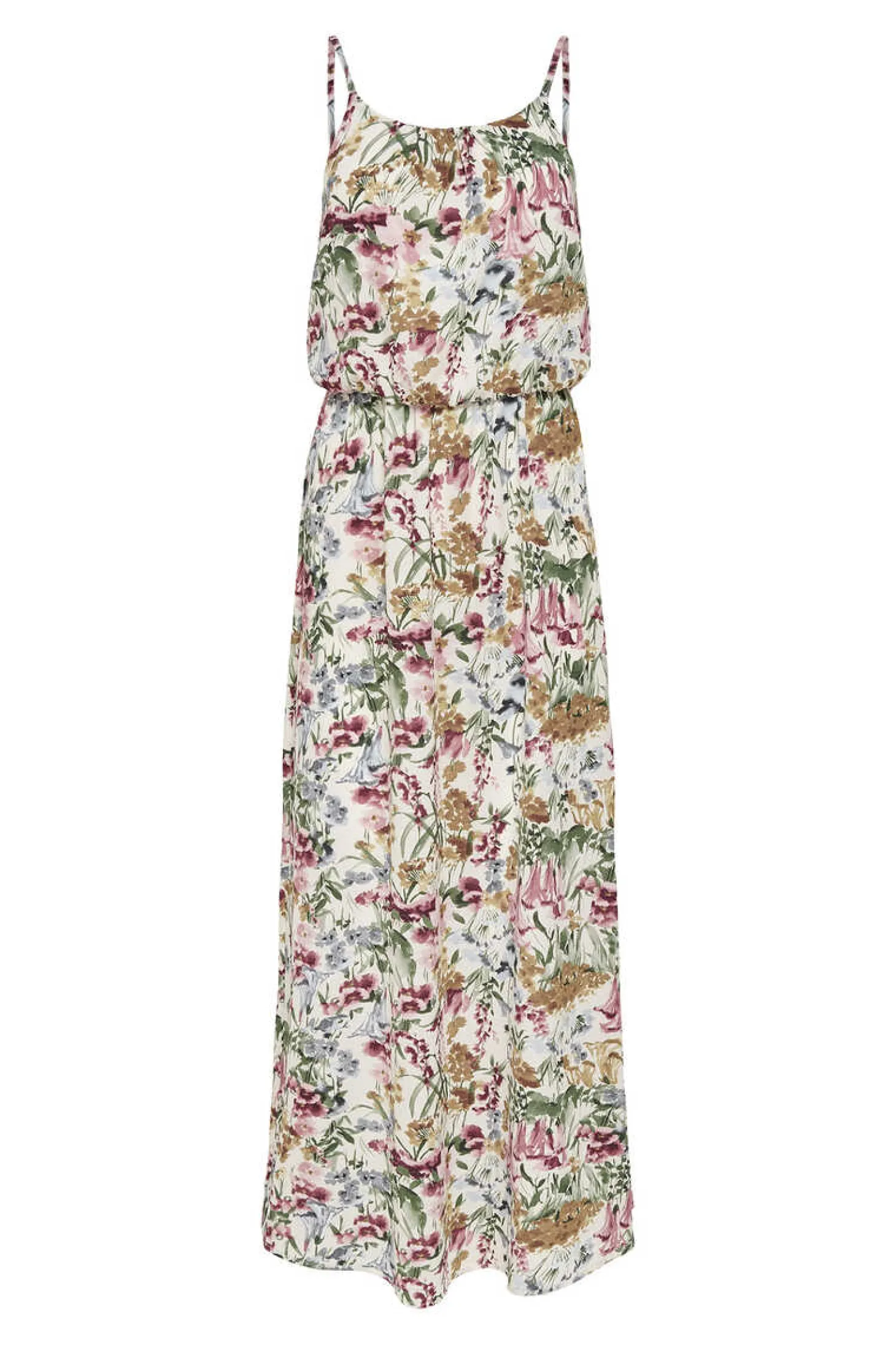 Vestido Comprido De Alcas