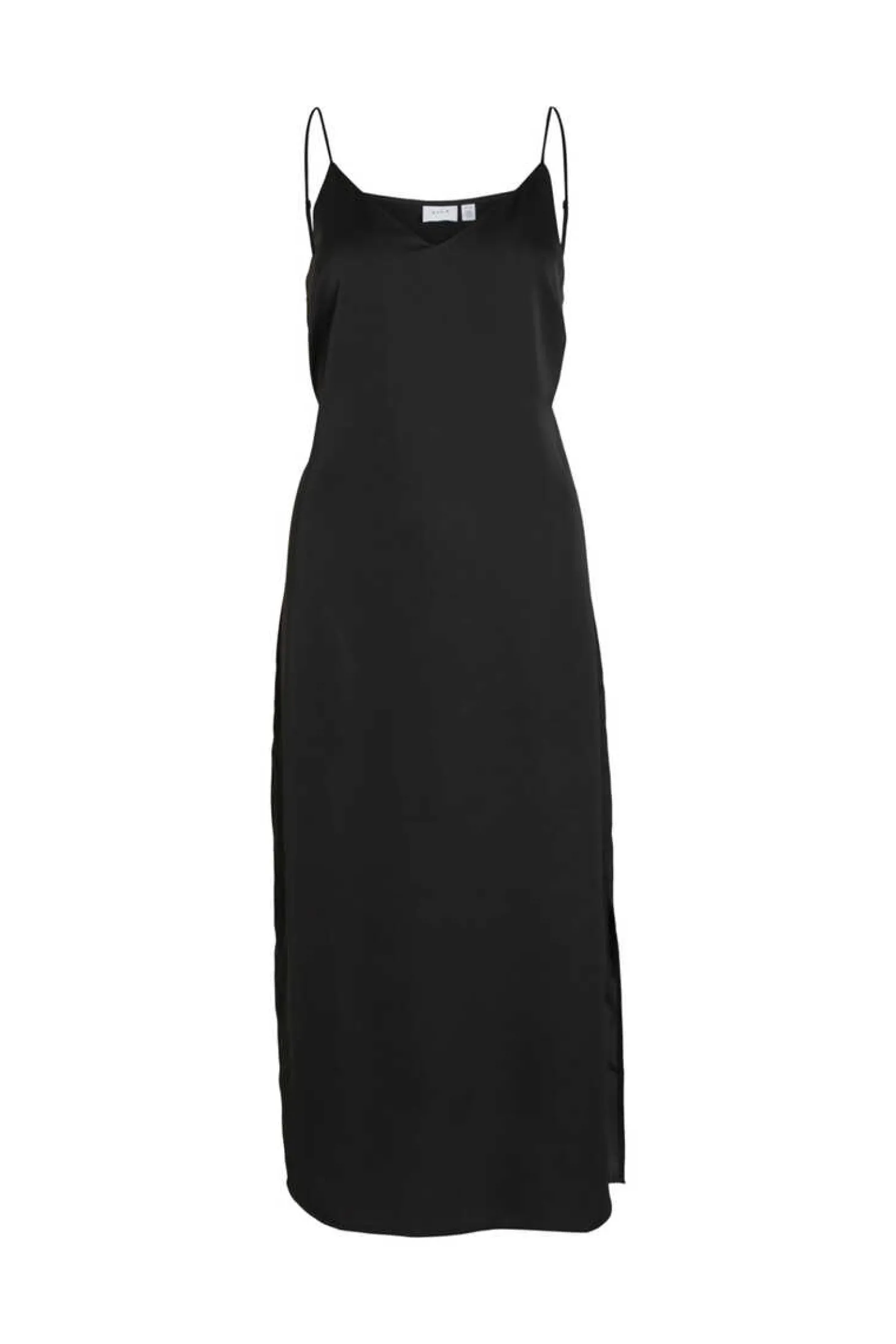 Vestido Comprido De Alcas Acetinado