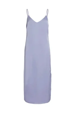 Vestido Comprido De Alcas Acetinado