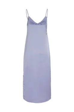 Vestido Comprido De Alcas Acetinado