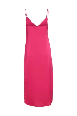 Vestido Comprido De Alcas Acetinado