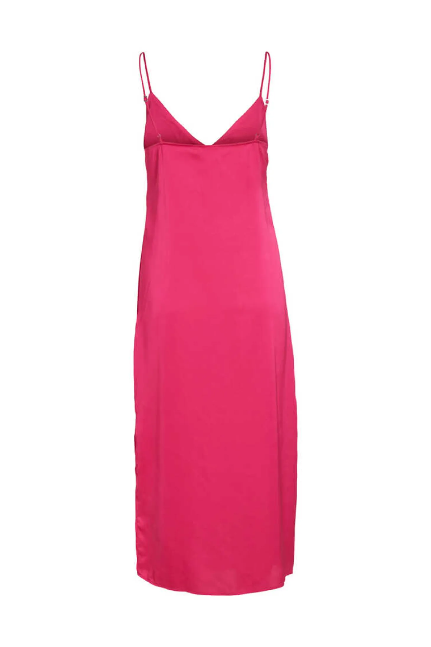 Vestido Comprido De Alcas Acetinado