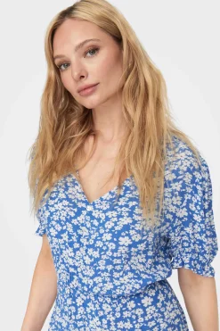 Vestido Comprido Manga Curta