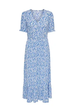 Vestido Comprido Manga Curta