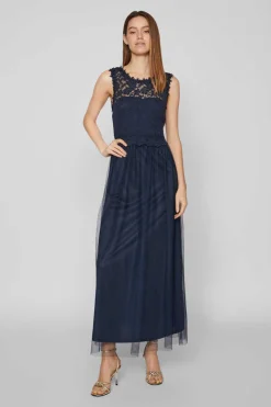 Vestido Comprido Saia Tule