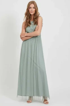 Vestido Comprido Saia Tule