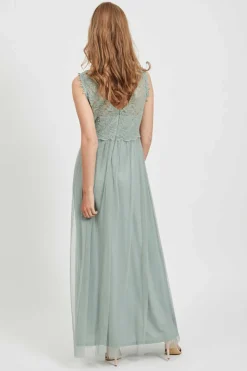 Vestido Comprido Saia Tule