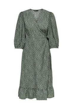 Vestido Cruzado Midi