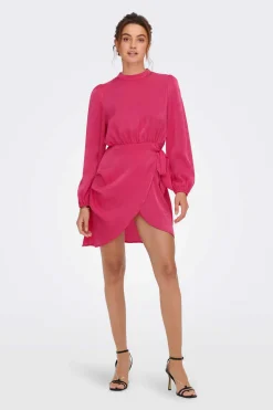 Vestido Curto Acetinado