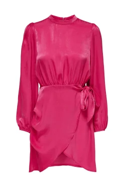 Vestido Curto Acetinado