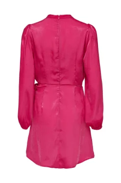 Vestido Curto Acetinado