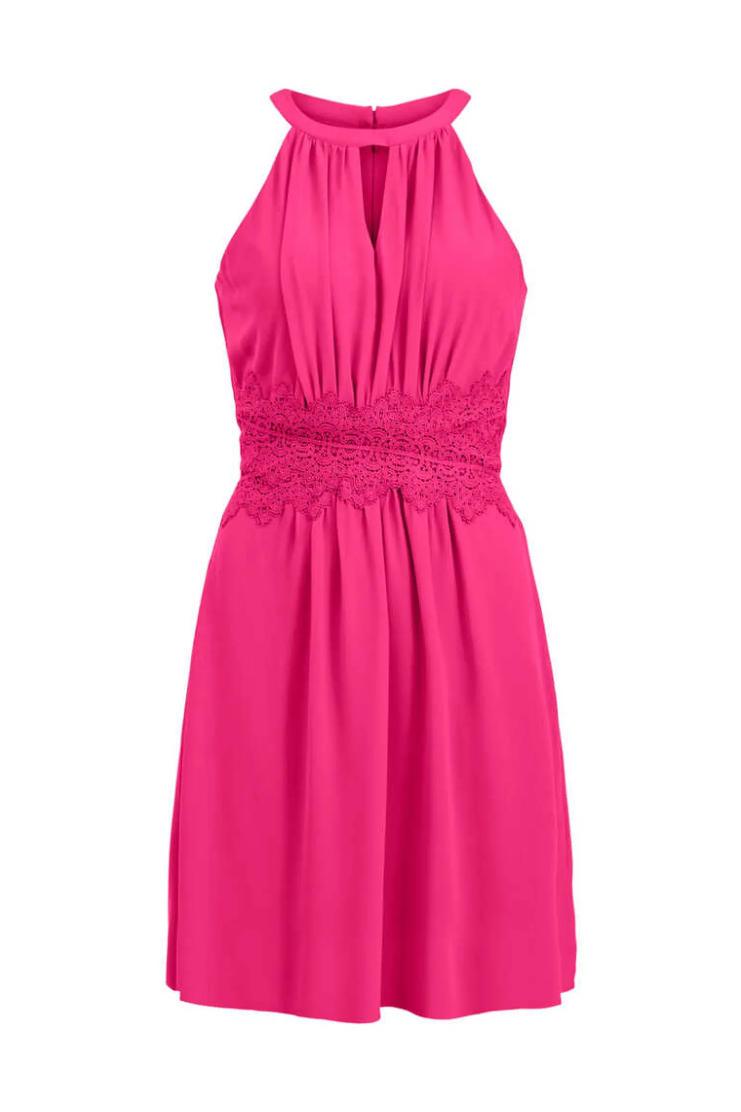 Vestido Curto Com Gola Halter