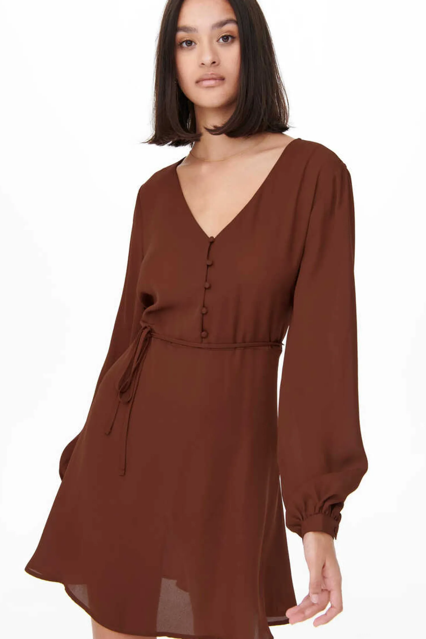 Vestido Curto De Gaze