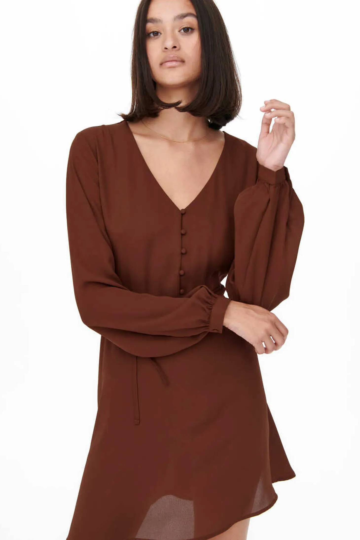 Vestido Curto De Gaze