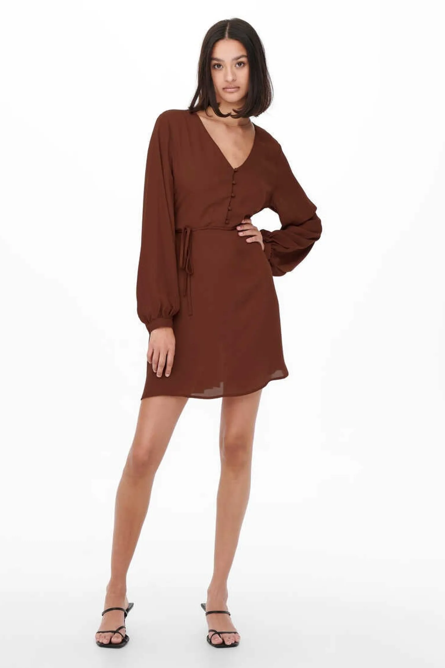 Vestido Curto De Gaze