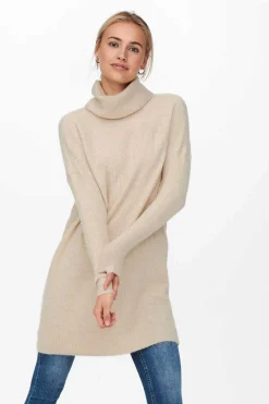 Vestido Curto Gola Alta