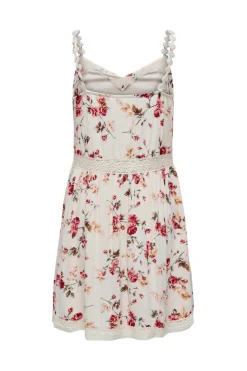 Vestido Curto Gola Em Bico