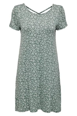 Vestido Curto Manga Curta