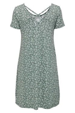 Vestido Curto Manga Curta