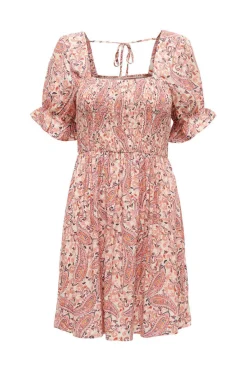 Vestido Curto Manga Curta