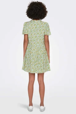 Vestido Curto Manga Curta