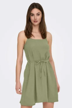 Vestido Curto Sem Mangas