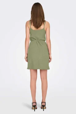 Vestido Curto Sem Mangas