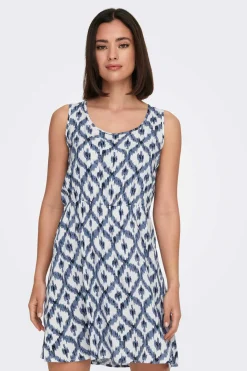 Vestido Curto Sem Mangas