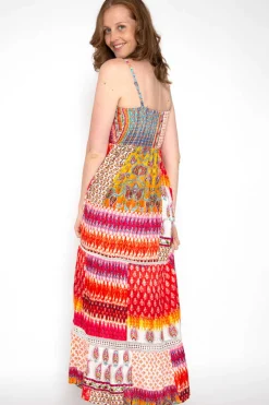 Vestido De Alcas Com Print