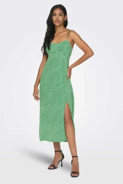 Vestido De Alcas Estampado