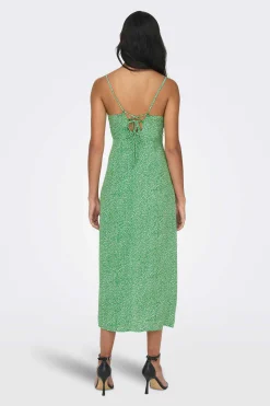 Vestido De Alcas Estampado