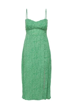 Vestido De Alcas Estampado